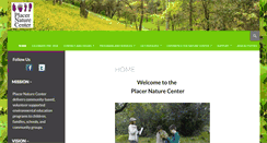 Desktop Screenshot of placernaturecenter.org